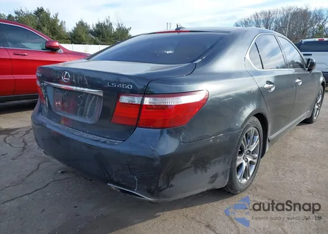 2007 Lexus Ls 460 из США, поврежденный, VIN JTHBL46F675001541